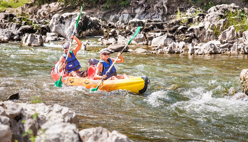 kayak sur rivière