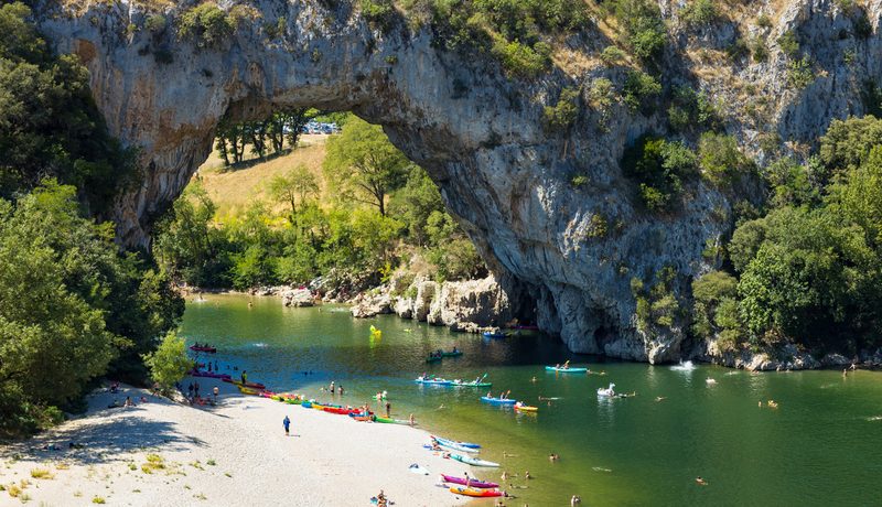 paysage en Ardèche