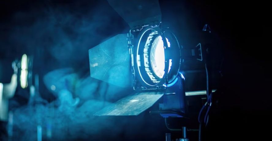 Une lampe de projecteur