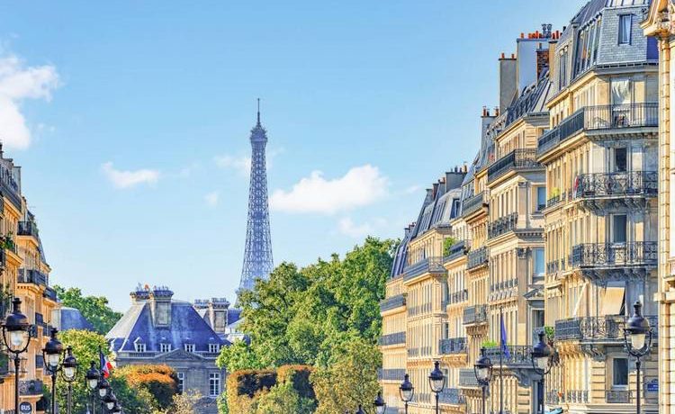 vue de la tour eiffel