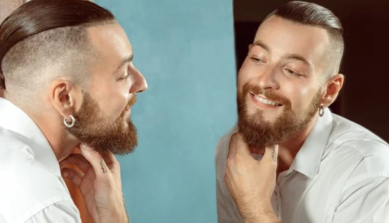 Barbe d'un homme