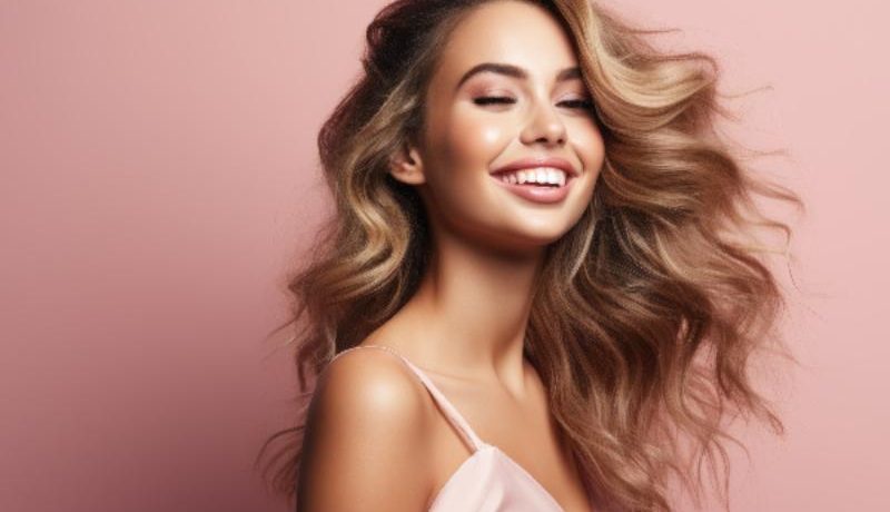 Une femme qui a fait du balayage indian sun