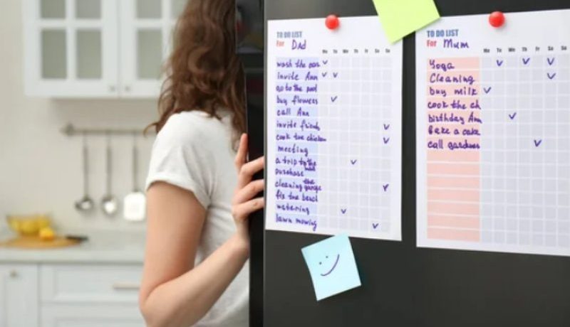 Planning de tâche ménagère pour famille nombreuse