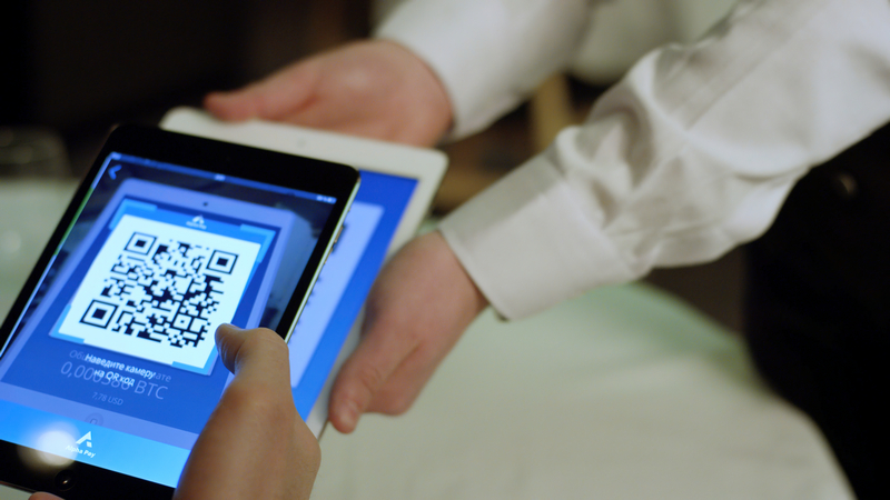 qr code au restaurant