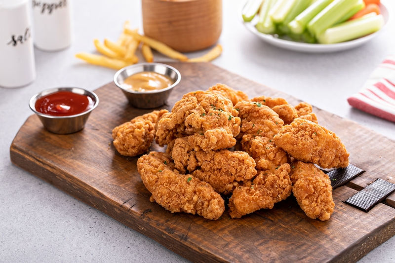 plat cuisiné à l'airfryer